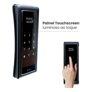Fechadura Digital Eletronica Senha Sobrepor Papaiz Sl140 Fechadura Digital Eletronica Senha Sobrepor Papaiz Sl140