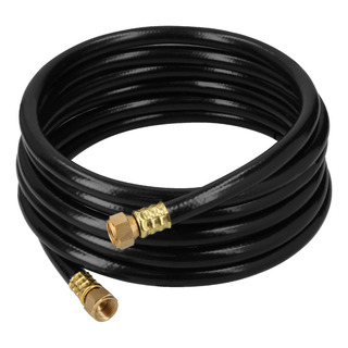 Manguera Para Gas 3/8in Flexible Negro De 4m Con Conexión Manguera Para Gas 3/8in Flexible Negro De 4m Con Conexión