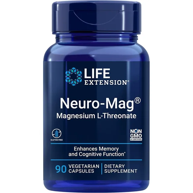 Treonato De Magnesio Neuro-mag Magnesium L-threonate 90 Caps