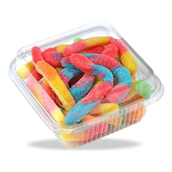 Molde Desechable Para Postres Con Tapa 9x9x4.5cm 200 Ml 30pz