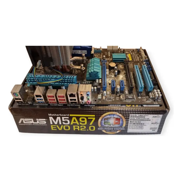 Mother Asus M5a97 Evo R2.0 + Micro Amd Fx 8350 + 16gb Ddr3++ Negro