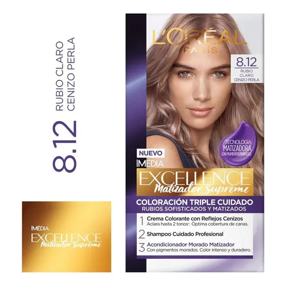 Tinte Loreal Paris Excellence Matizador Supreme 70ml
