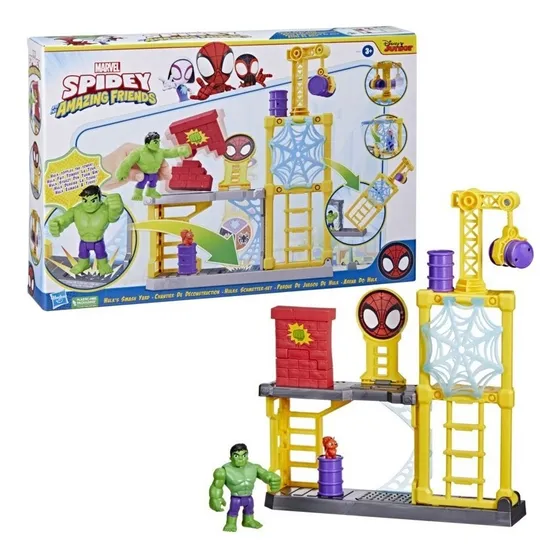 Set de juego Polk Spidey Arena Do Hulk F3717