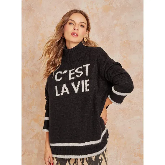 Chaleco Boho C'est La Vie