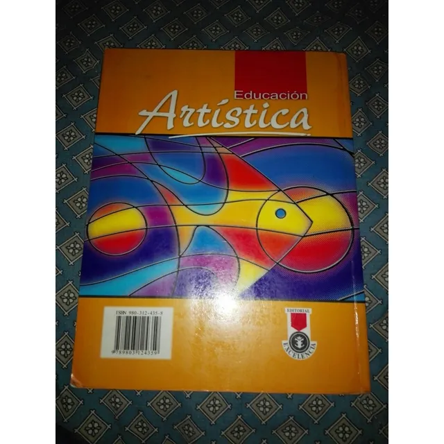 Libro Educación Artística 7 Séptimo Grado, Usado.