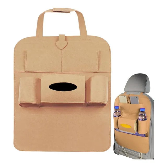 Organizador De Asiento Para Auto  Porta Objetos  Botellas