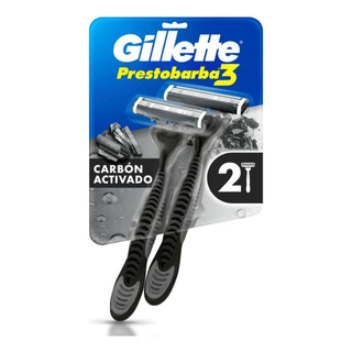 Gillette Prestobarba 3 Carbono X2 Maqunas Gillette Prestobarba 3 Carbono X2 Maqunas