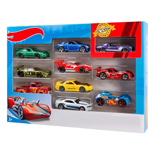 Carrinhos Hot Wheels Pacote Com 5 Carros City 2 Mattel Fkt52