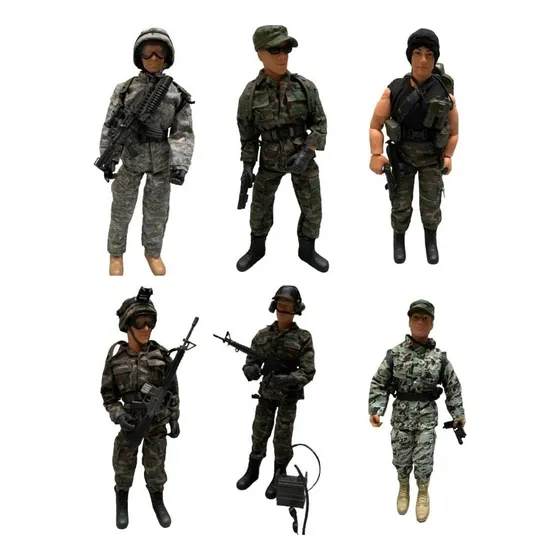Muñecos Army Max Steel De Hasbro Gi Joe Variados.