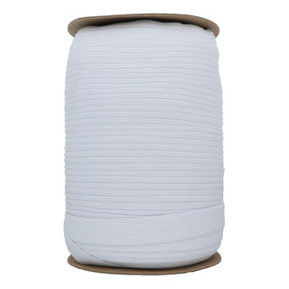 Elástico Crochet Blanco 19mm 100mts Resorte Ropa Textil Elástico Crochet Blanco 19mm 100mts Resorte Ropa Textil