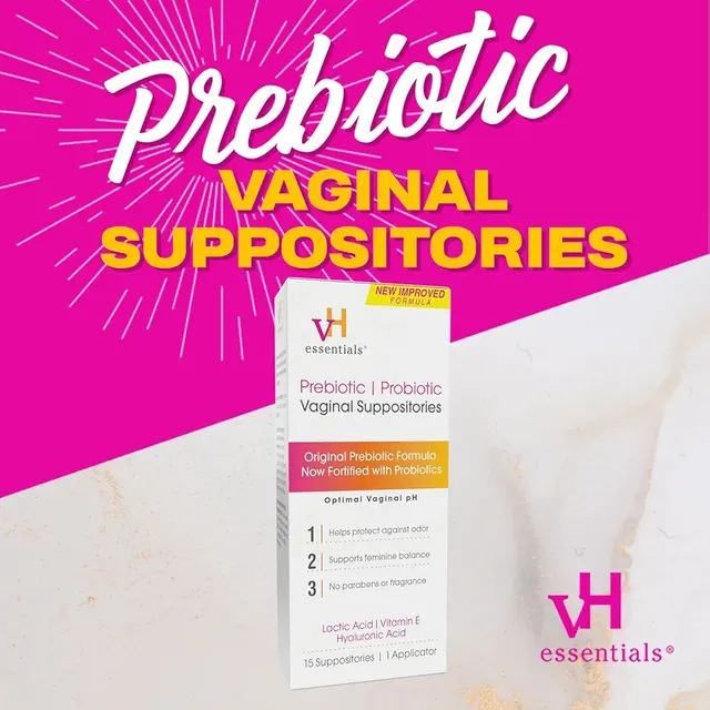 Probióticos/prebióticos Vaginal Suppositories Óvulos