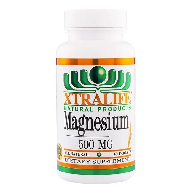 Magnesio 500mg - 60 Tabletas (distribuidor Autorizado)