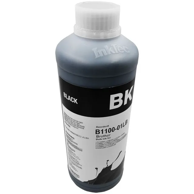 Litro Tinta Inktec B1100 Compatible Brother Full