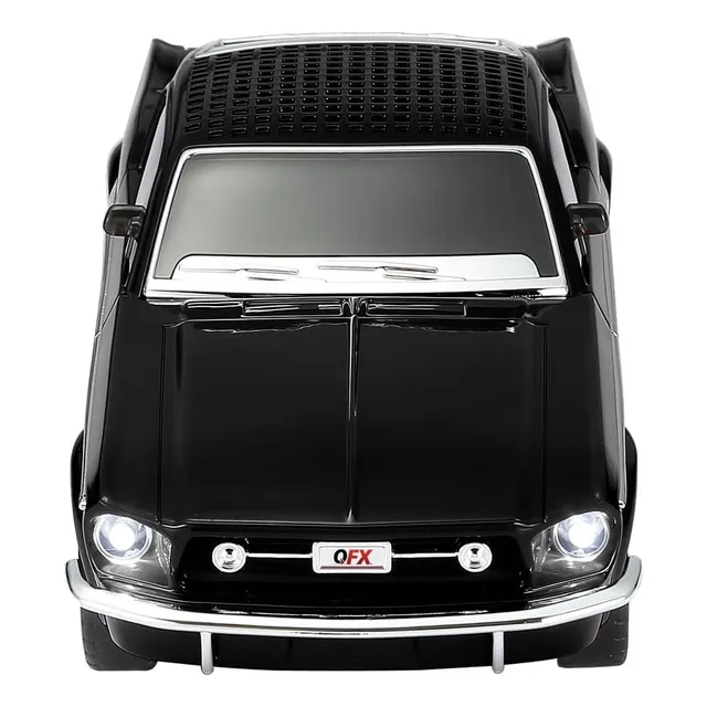 Qfx Bluetooth 1965 Retro Car Speaker, Altavoces De 3 Enlace