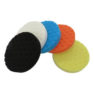Kit 5 Pçs De Espuma 7 Polegadas 180mm Para Polimento Carro Kit 5 Pçs De Espuma 7 Polegadas 180mm Para Polimento Carro
