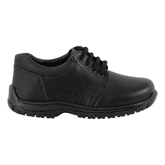Zapatos Niño Escolar Velcro Antiderrapante Tipo Piel Comodo