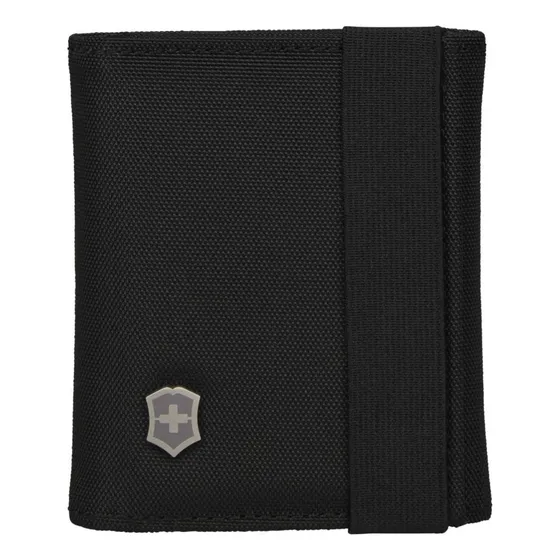 Billetera Victorinox Triple Nylon Negra Caballero