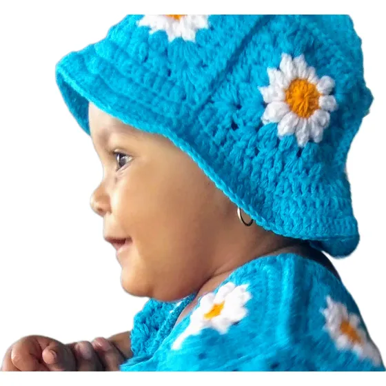 Gorro Tejido Para Bebes Y Niños Simple Knit