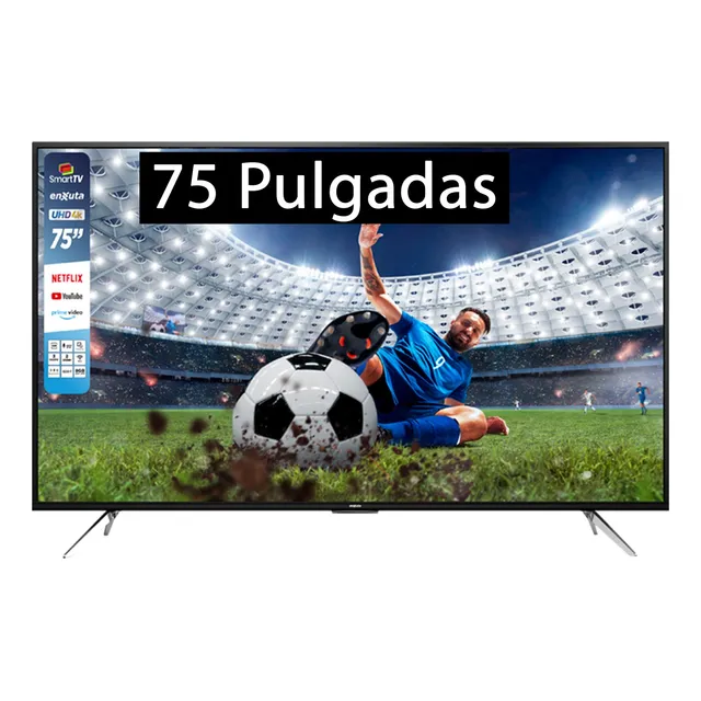 Smart Tv Enxuta 75'' Ultra Hd 4k