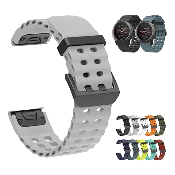 Correa Para Garmin 26mm Quickfit Fenix, Epix, Marq, D2 Etc