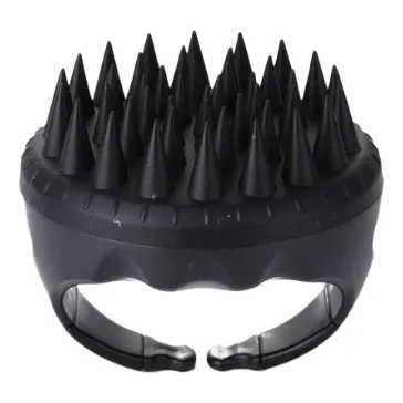 Cepillo Masajeador Capilar De Silicona Set De 3 Unds