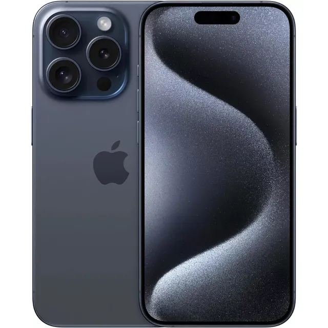 Apple Iphone 15 Pro 256 Gb Azul Titanio Grado A Azul (Reacondicionado)