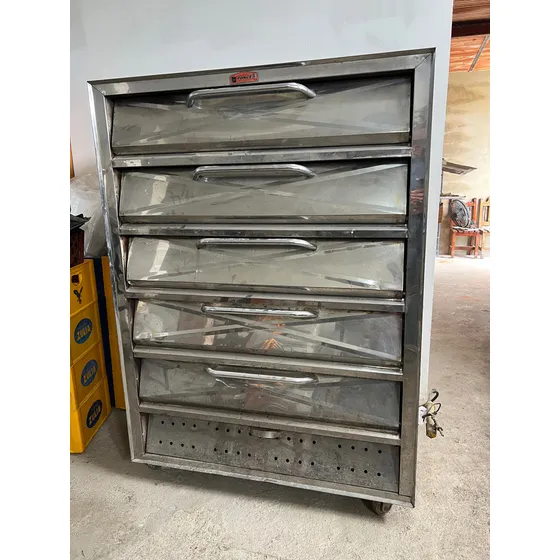 Horno Panadero De 5 Camaras 10 Bandejas (usado)
