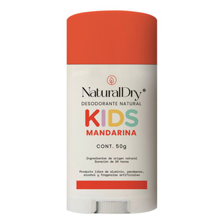 Desodorante Naturaldry Kids Unisex Corporal En Barra Mandarina 50 G Desodorante Naturaldry Kids Unisex Corporal En Barra Mandarina 50 G