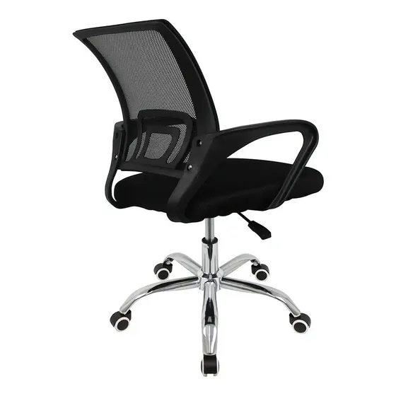 Cadeira de Escritório Giratória Office Mesh Evolux Preta