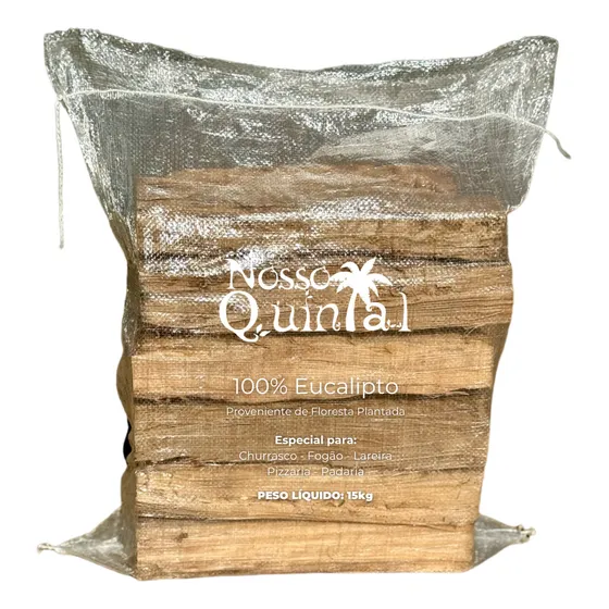 Lenha Para Pizzaria Churrasco Lareira Frio S/ Fumaça 15kg