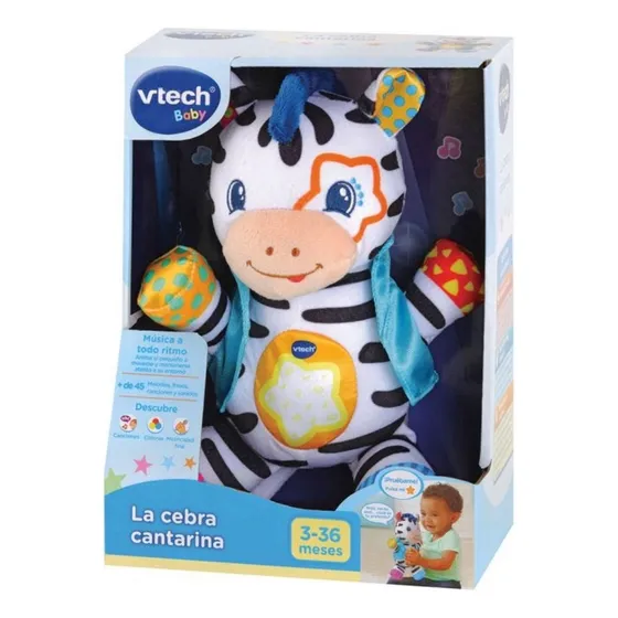 Cebra Cantarina Vtech Con Canciones Y Efectos De Sonido