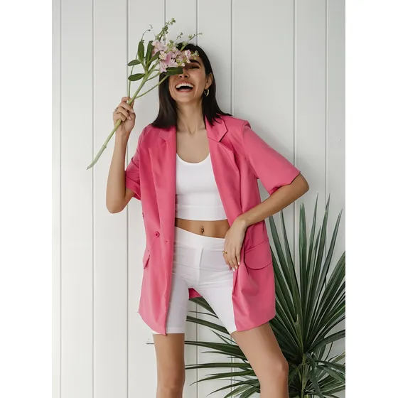 Blazer Hera Manga Corta Liviano