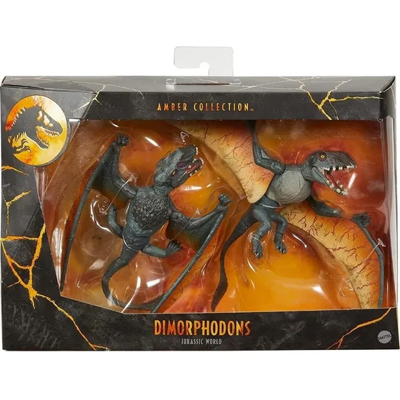 Figuras Jurassic World Dimorphodons Amber Collection 
