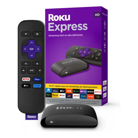Roku Express 3960 HD dispositivo de streaming con control remoto