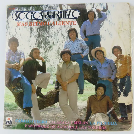 D2540 Los Socios Del Ritmo -- Mas Ritmo Caliente Lp