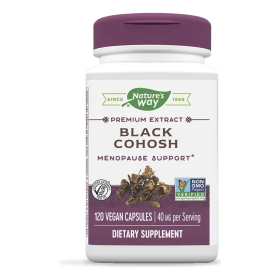 Suplemento Nature's Way Premium Black Cohosh 120 Cápsulas