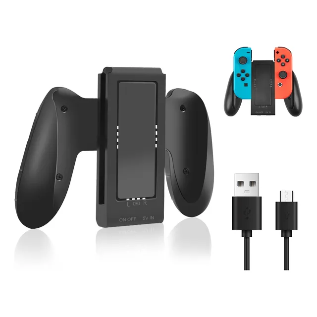 Cargador Para Nintendo Switch Joycon  2000mah Mango De Carga