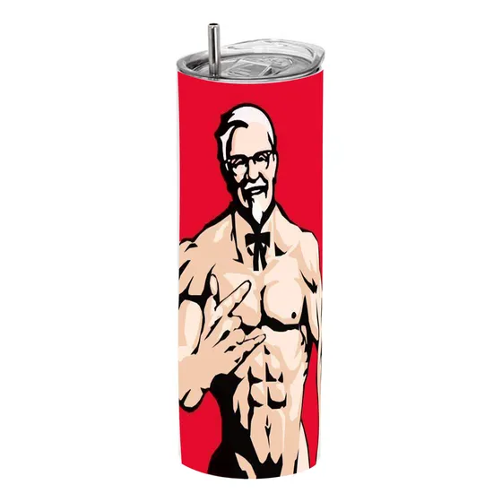 Termo Skinny Café Pollo Kfc Kentucky Fried Coronel Sanders