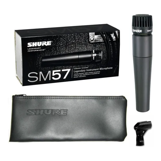 Microfono Alambrico Shure Sm57 Somos Tienda Cod 2592