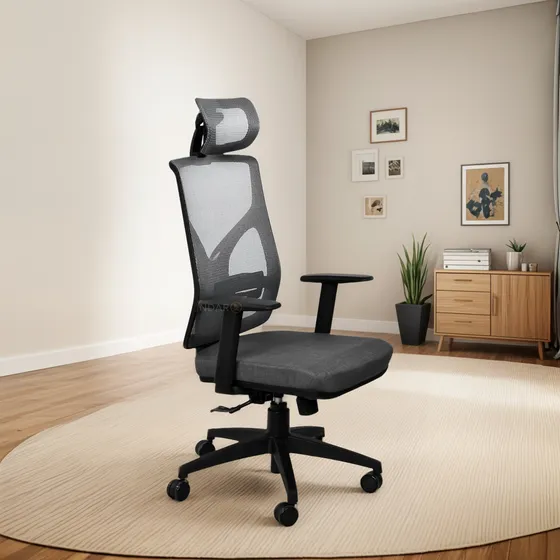 Sillon Gerencial Indar Cool Ergonomico Apoyo Lumbar Cabezal