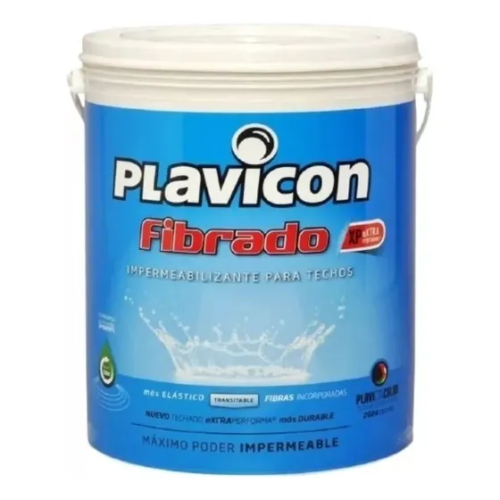 Plavicon Fibrado X 1 Litro. Color Blanco