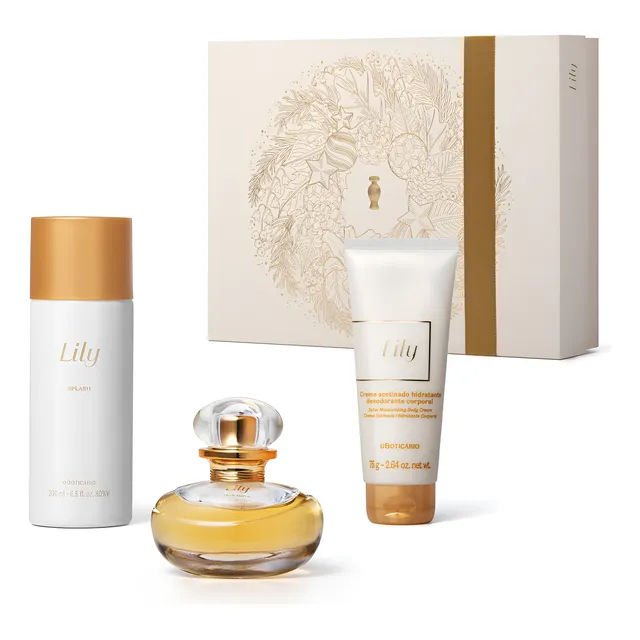 O Boticário Lily Kit Presente (3 Itens)