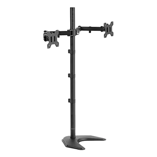 Soporte De Escritorio Independiente Para 2 Monitores Led