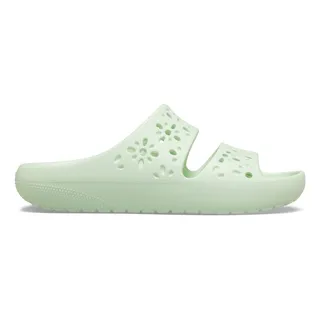 SandĂĄlia Crocs Classic Floral Cut Out Sandal Jade Tint SandĂĄlia Crocs Classic Floral Cut Out Sandal Jade Tint