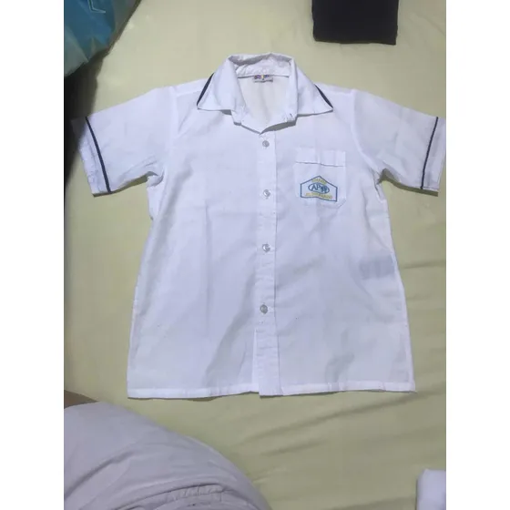 Camisa Niño Uniforme Colegio Alto Prado Talla 10