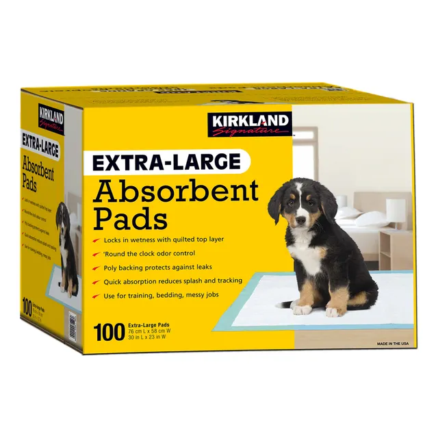 Kirkland Pads Entrenamiento Perros Cachorros 76x68 Cm 100 Pk