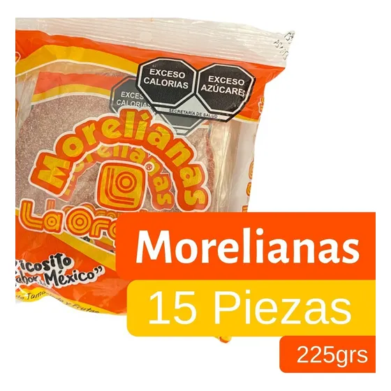 Tortillas De Tamarindo Dulces La Orquidea Morelianas 15pz