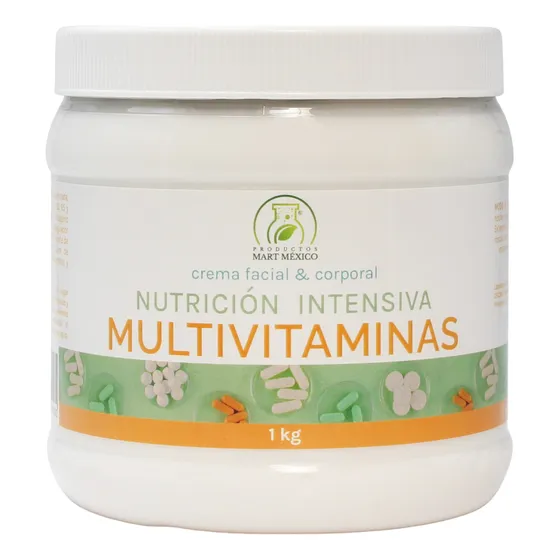 Crema Nutrición Intensiva Multivitaminas Hidratante (1 Kilo)
