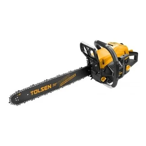 Motosierra A Gasolina Tolsen 52cc 3.000rpm 2.000w 2.6hp 20 