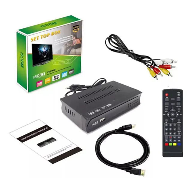 Sintonizador Receptor De Canales Digital Hd Para Tv Antiguas